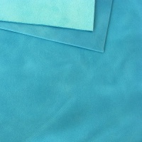 2mm Turquoise Waxy Pull Up Leather A4